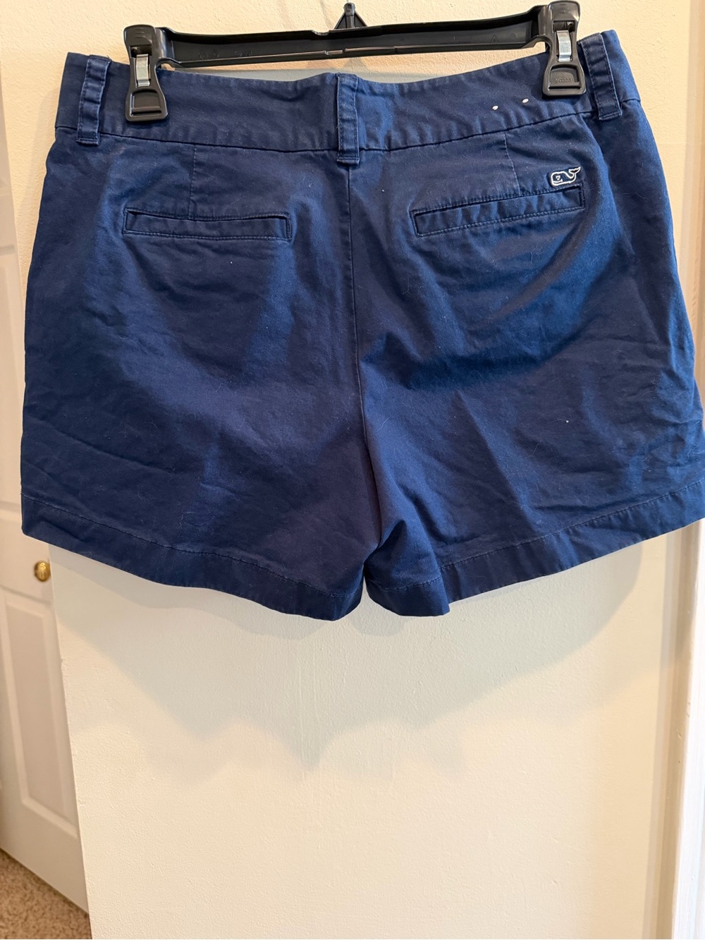Vineyard Vines Navy Cotton Chino Bermuda Shorts